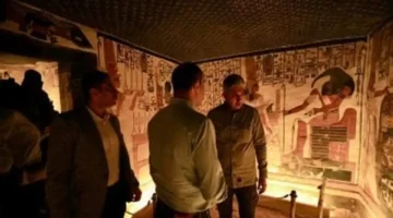 وزير السياحة والآثار يعاين تقدم مشروعات ترميم المواقع الأثرية في الأقصر 1